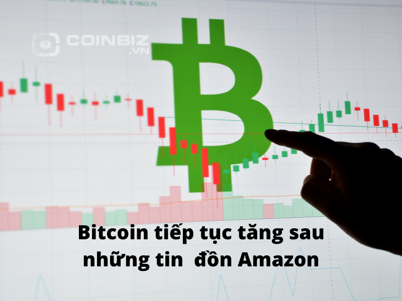 Bitcoin tăng giá sau khi rung chuyển trên tin đồn của Amazon