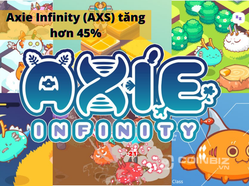 Axie Infinity (AXS) tăng hơn 45%